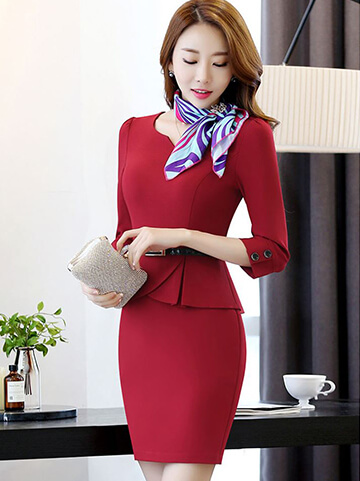 辦公室制服 - 女性套裝款式