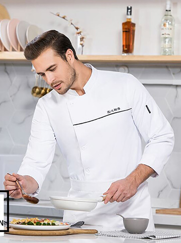 餐飲外場服務生-廚師制服範例