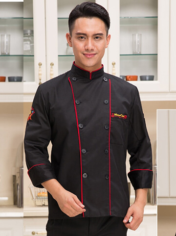 餐飲外場服務生-廚師制服範例
