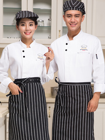 餐飲外場服務生-廚師制服範例