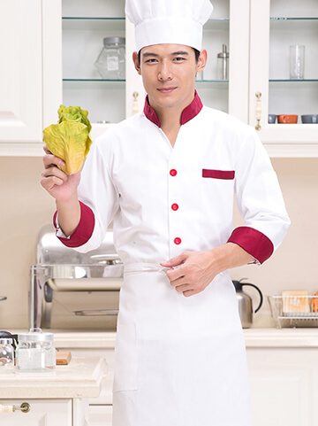餐飲外場服務生-廚師制服範例