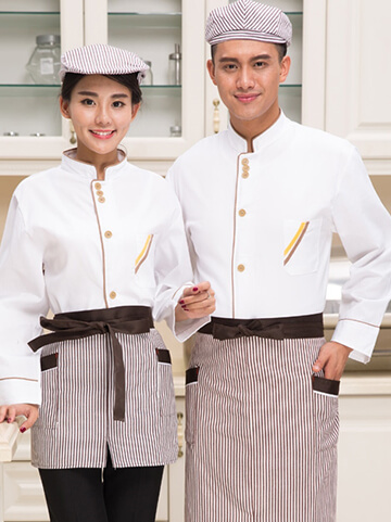 餐飲外場服務生-廚師制服範例