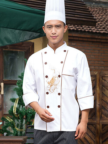 餐飲外場服務生-廚師制服範例