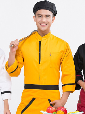 餐飲外場服務生-廚師制服範例