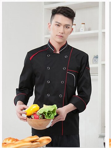 餐飲外場服務生-廚師制服範例