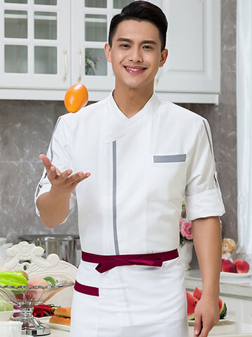 餐飲外場服務生-廚師制服範例