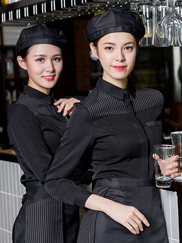 餐飲外場服務生-廚師制服範例