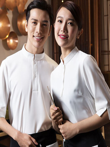 餐飲外場服務生-廚師制服範例