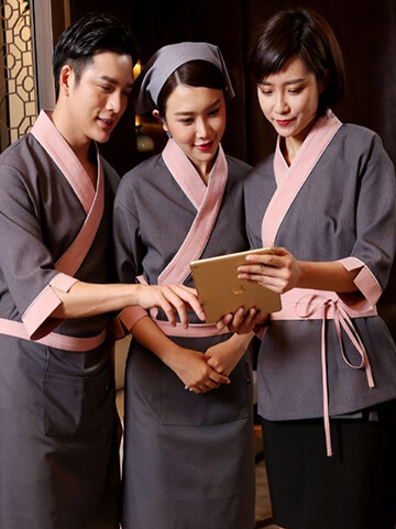 餐飲外場服務生-廚師制服範例