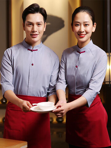 餐飲外場服務生-廚師制服範例