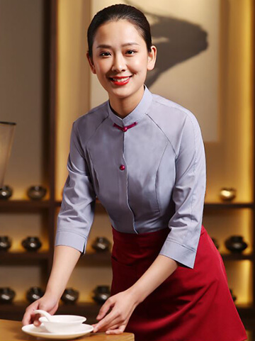 餐飲外場服務生-廚師制服範例