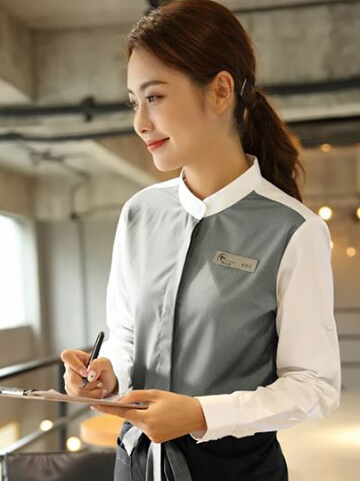 餐飲外場服務生-廚師制服範例