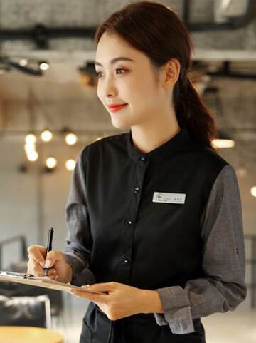 餐飲外場服務生-廚師制服範例