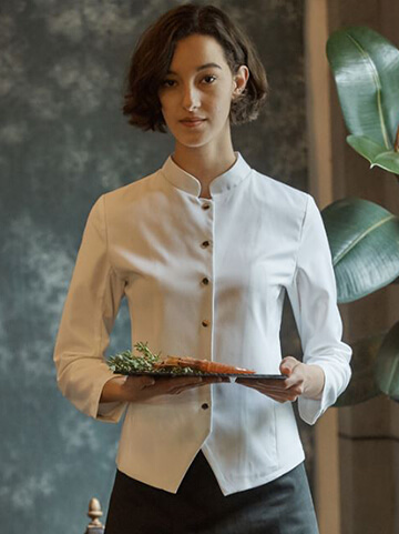 餐飲外場服務生-廚師制服範例