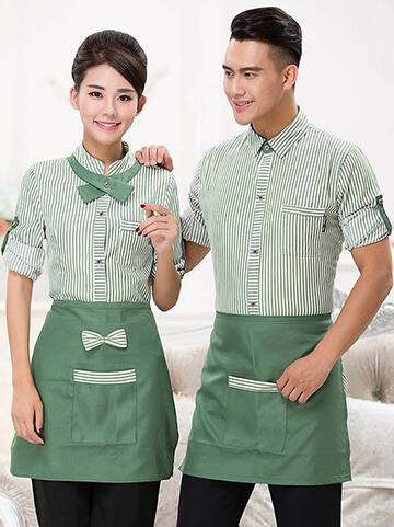 餐飲外場服務生-廚師制服範例